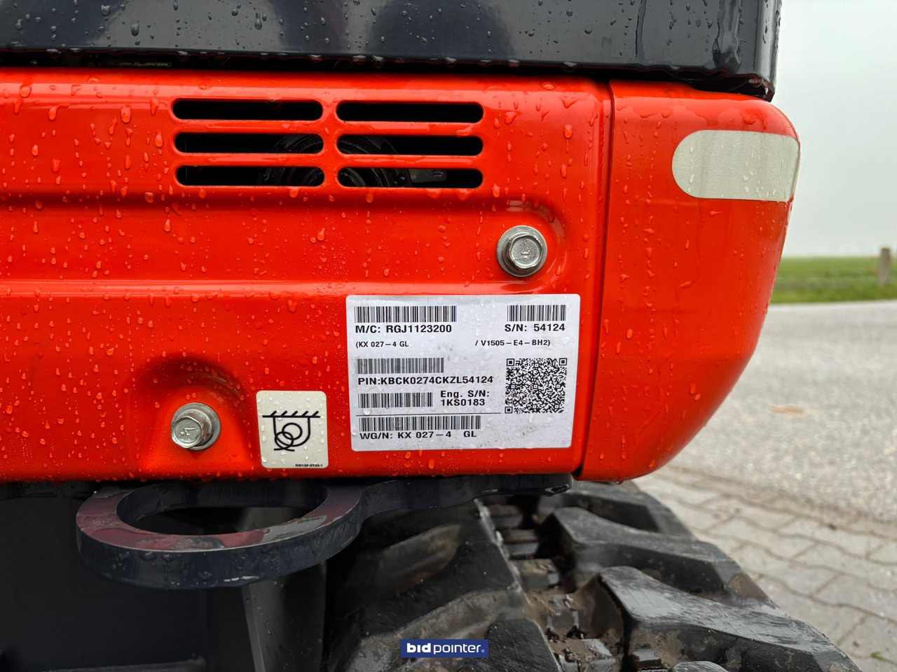 Miniexcavadora Kubota KX 027 - 4 GL  minigraver: foto 9