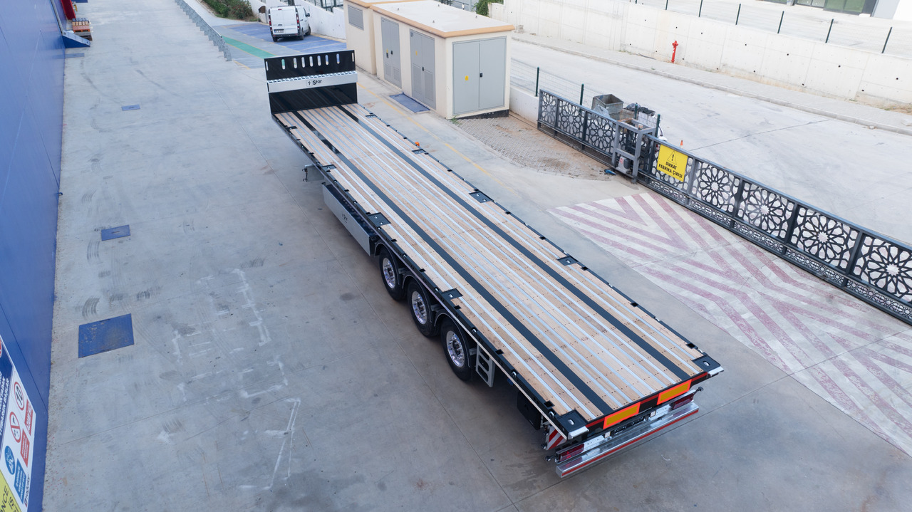 Semirremolque plataforma/ Caja abierta nuevo STAR YAGCILAR Heavy duty Platform: foto 8