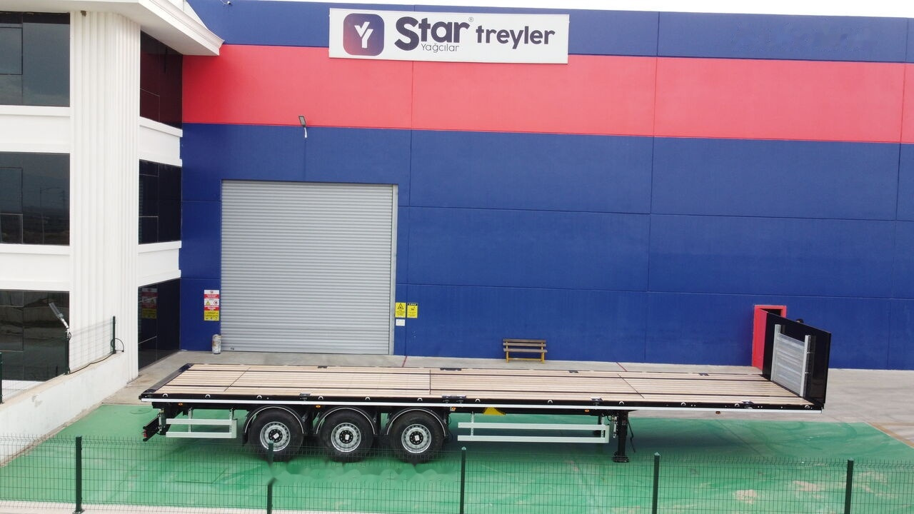 Semirremolque plataforma/ Caja abierta nuevo STAR YAGCILAR Heavy duty Platform: foto 10