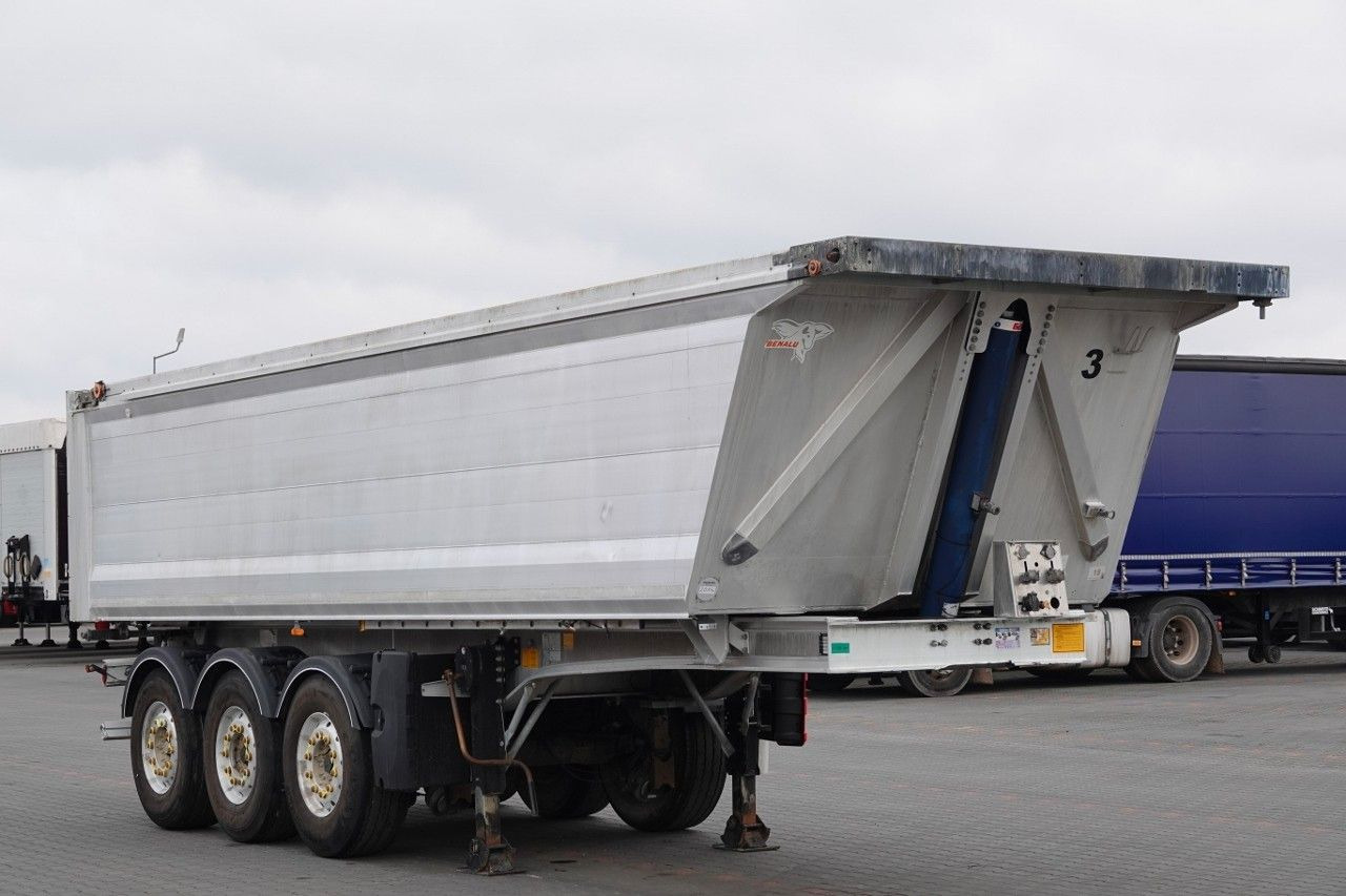Benalu WYWROTKA / 26 m3 / ALUMINIOWA / OŚ PODNOSZONA / - Semirremolque volquete: foto 4 Benalu WYWROTKA / 26 m3 / ALUMINIOWA / OŚ PODNOSZONA / - Semirremolque volquete: foto 4