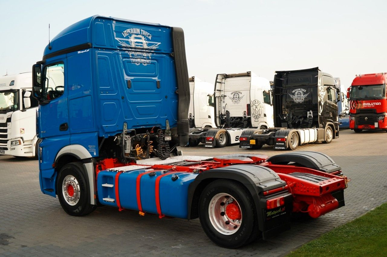 Mercedes-Benz ACTROS 1848 / STREAM SPACE 2019 / ALUFELGI / PO - Cabeza tractora: foto 5 Mercedes-Benz ACTROS 1848 / STREAM SPACE 2019 / ALUFELGI / PO - Cabeza tractora: foto 5