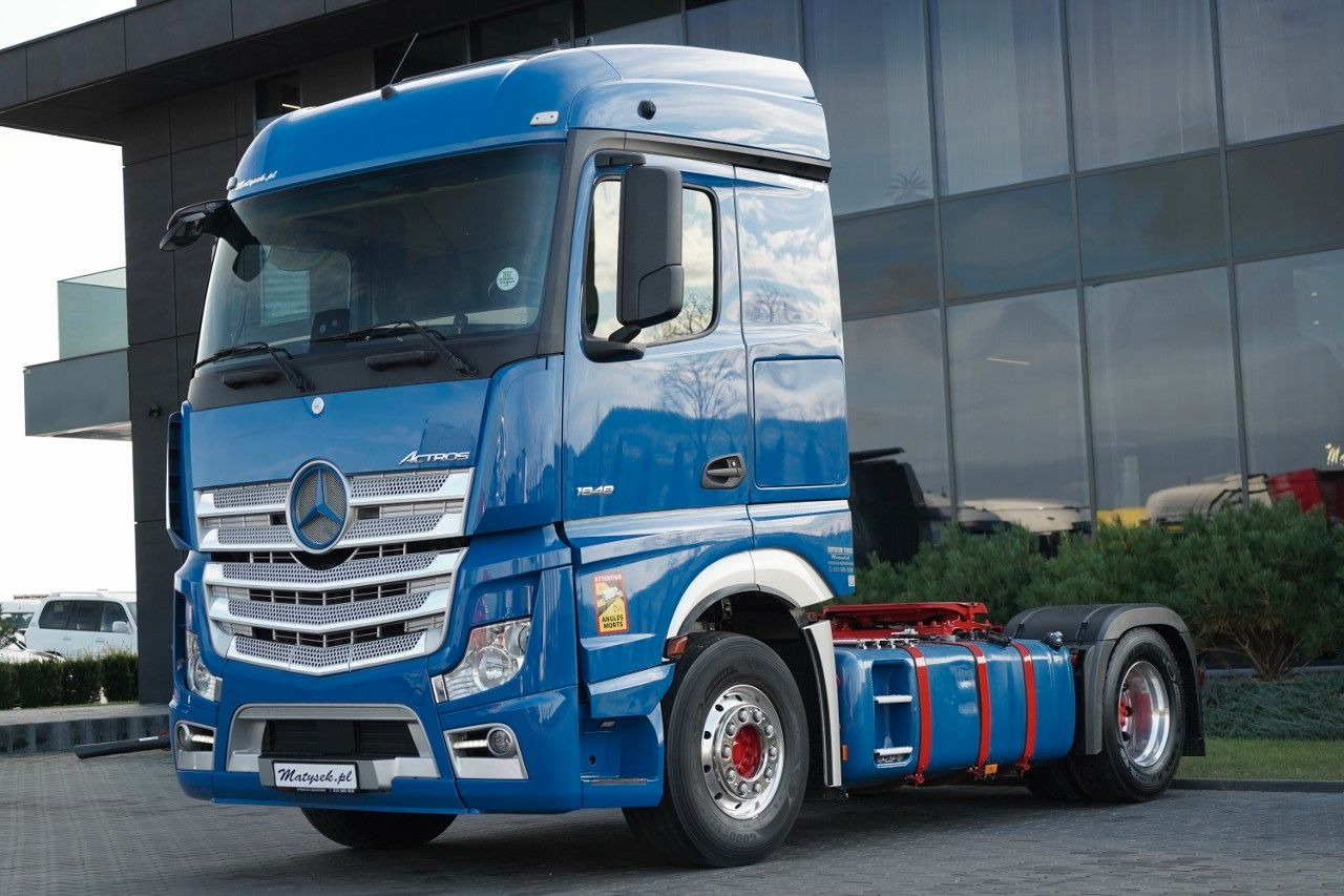 Mercedes-Benz ACTROS 1848 / STREAM SPACE / 2019 / ALUFELGI - Cabeza tractora: foto 1 Mercedes-Benz ACTROS 1848 / STREAM SPACE / 2019 / ALUFELGI - Cabeza tractora: foto 1