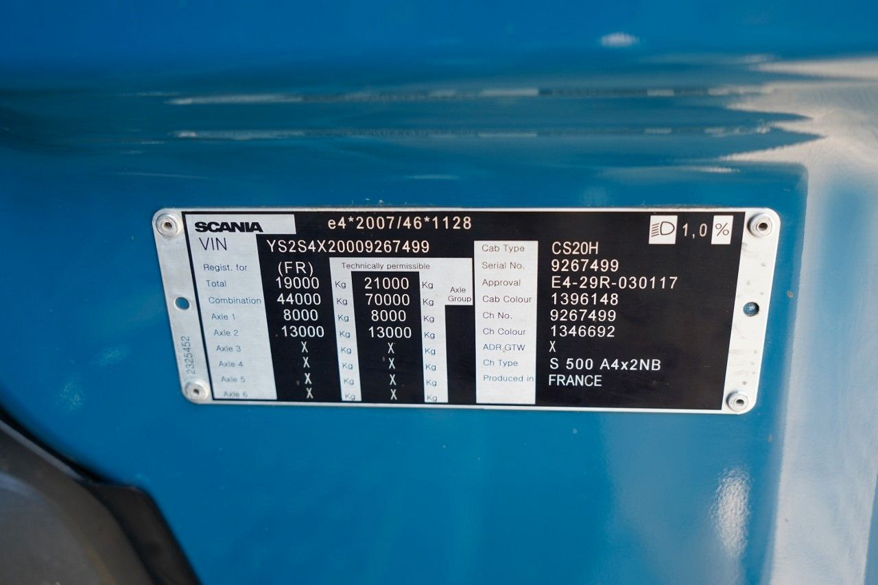 Arrendamiento de Scania S 500 / RETARDER / I-PARK COOL / FULL AIRMATIC Scania S 500 / RETARDER / I-PARK COOL / FULL AIRMATIC: foto 18 Arrendamiento de Scania S 500 / RETARDER / I-PARK COOL / FULL AIRMATIC Scania S 500 / RETARDER / I-PARK COOL / FULL AIRMATIC: foto 18