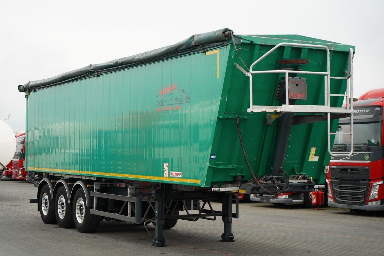 Kempf WYWROTKA 60m3 / KLAPO DRZWI / OŚ PODNOSZONA / 20 - Semirremolque volquete: foto 1 Kempf WYWROTKA 60m3 / KLAPO DRZWI / OŚ PODNOSZONA / 20 - Semirremolque volquete: foto 1