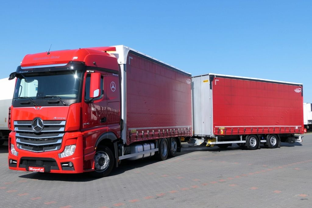 Mercedes-Benz ACTROS 2548/JUMBO TRUCK 120 M3/VEHICULAR/I-COOL - Camión lona: foto 1 Mercedes-Benz ACTROS 2548/JUMBO TRUCK 120 M3/VEHICULAR/I-COOL - Camión lona: foto 1