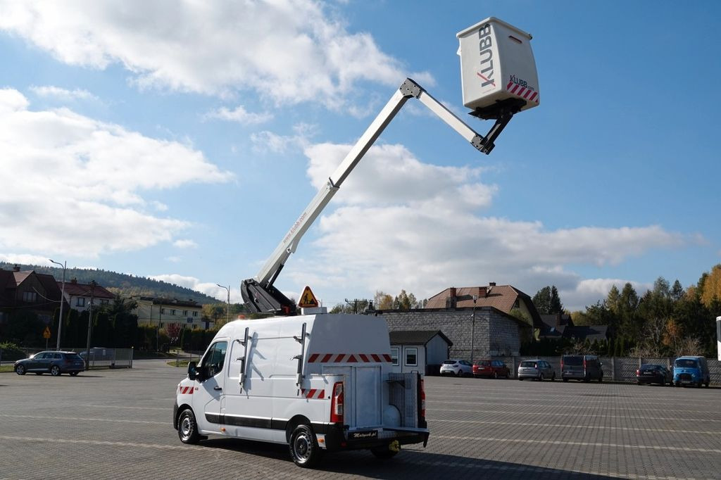 Renault MASTER / PODNOŚNIK KOSZOWY - 12 metrów / 2021 RO - Camión con plataforma elevadora: foto 2 Renault MASTER / PODNOŚNIK KOSZOWY - 12 metrów / 2021 RO - Camión con plataforma elevadora: foto 2