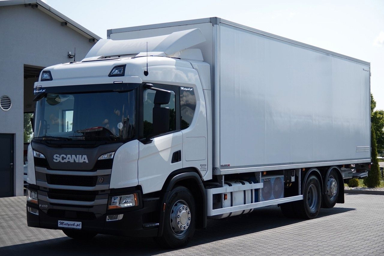 Scania P 410 / 6X2 /CHŁODNIA / SLÓWKA / Agregat THERMO - Camión frigorífico: foto 2 Scania P 410 / 6X2 /CHŁODNIA / SLÓWKA / Agregat THERMO - Camión frigorífico: foto 2