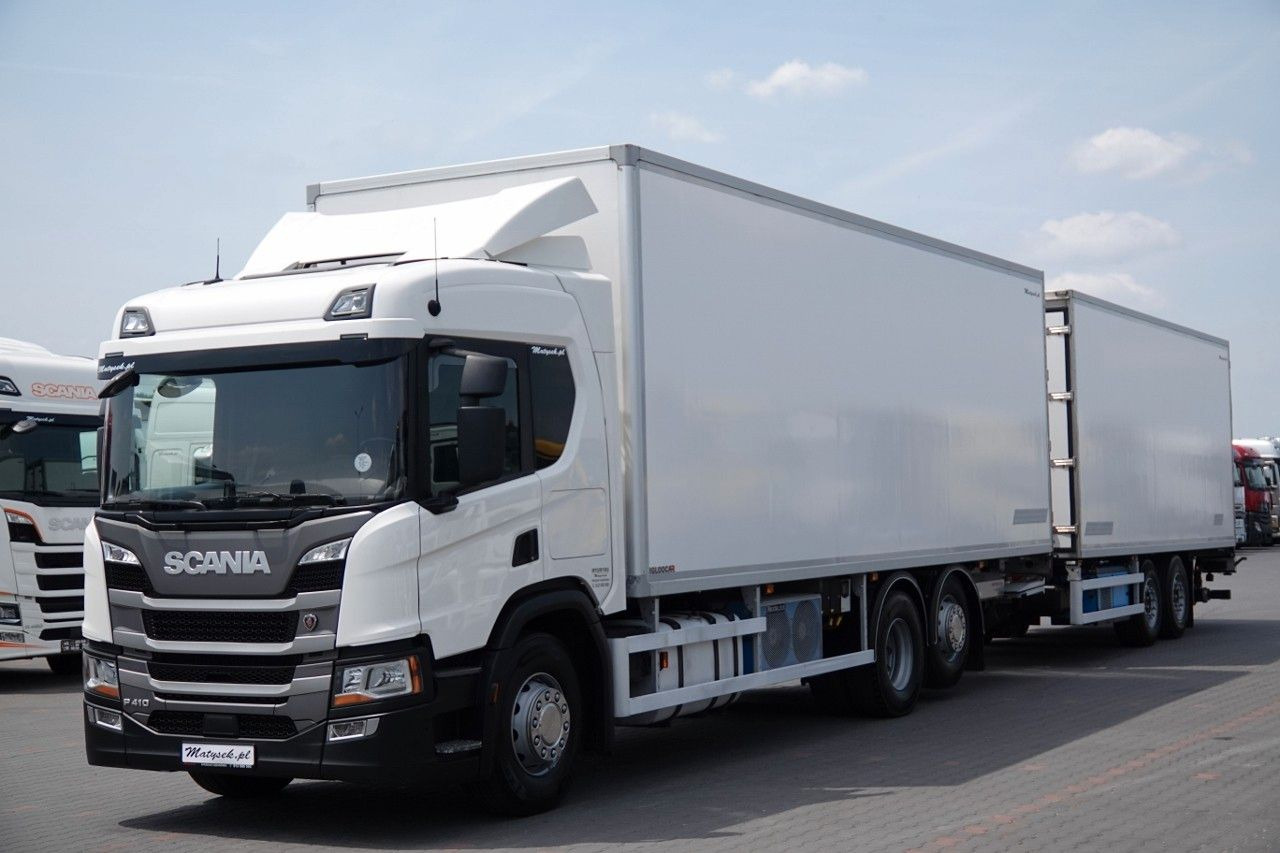 Scania P 410 / CHŁODNIA / ZESTAW TANDEM / PRZEJAZDOWY / - Camión frigorífico: foto 2 Scania P 410 / CHŁODNIA / ZESTAW TANDEM / PRZEJAZDOWY / - Camión frigorífico: foto 2