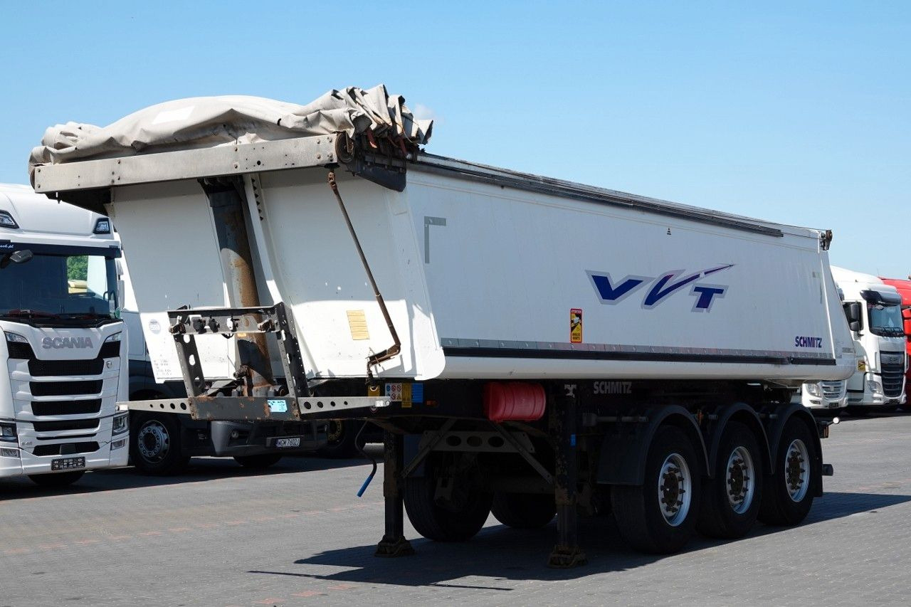 Schmitz Cargobull WYWROTKA / 24 m3 / ALUMINIOWA / OŚ PODNOSZONA - Semirremolque volquete: foto 3 Schmitz Cargobull WYWROTKA / 24 m3 / ALUMINIOWA / OŚ PODNOSZONA - Semirremolque volquete: foto 3