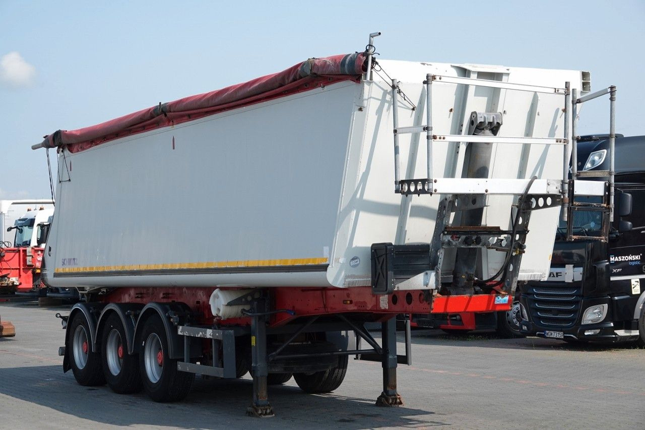 Schmitz Cargobull WYWROTKA 40 M3 / MULDA ALUMINIOWA / OŚ PODNOSZON - Semirremolque volquete: foto 1 Schmitz Cargobull WYWROTKA 40 M3 / MULDA ALUMINIOWA / OŚ PODNOSZON - Semirremolque volquete: foto 1
