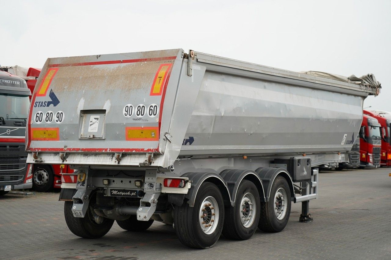 Stas WYWROTKA / 26m3 / ALUMINIOWA / OŚ PONOSZONA / S - Semirremolque volquete: foto 4 Stas WYWROTKA / 26m3 / ALUMINIOWA / OŚ PONOSZONA / S - Semirremolque volquete: foto 4