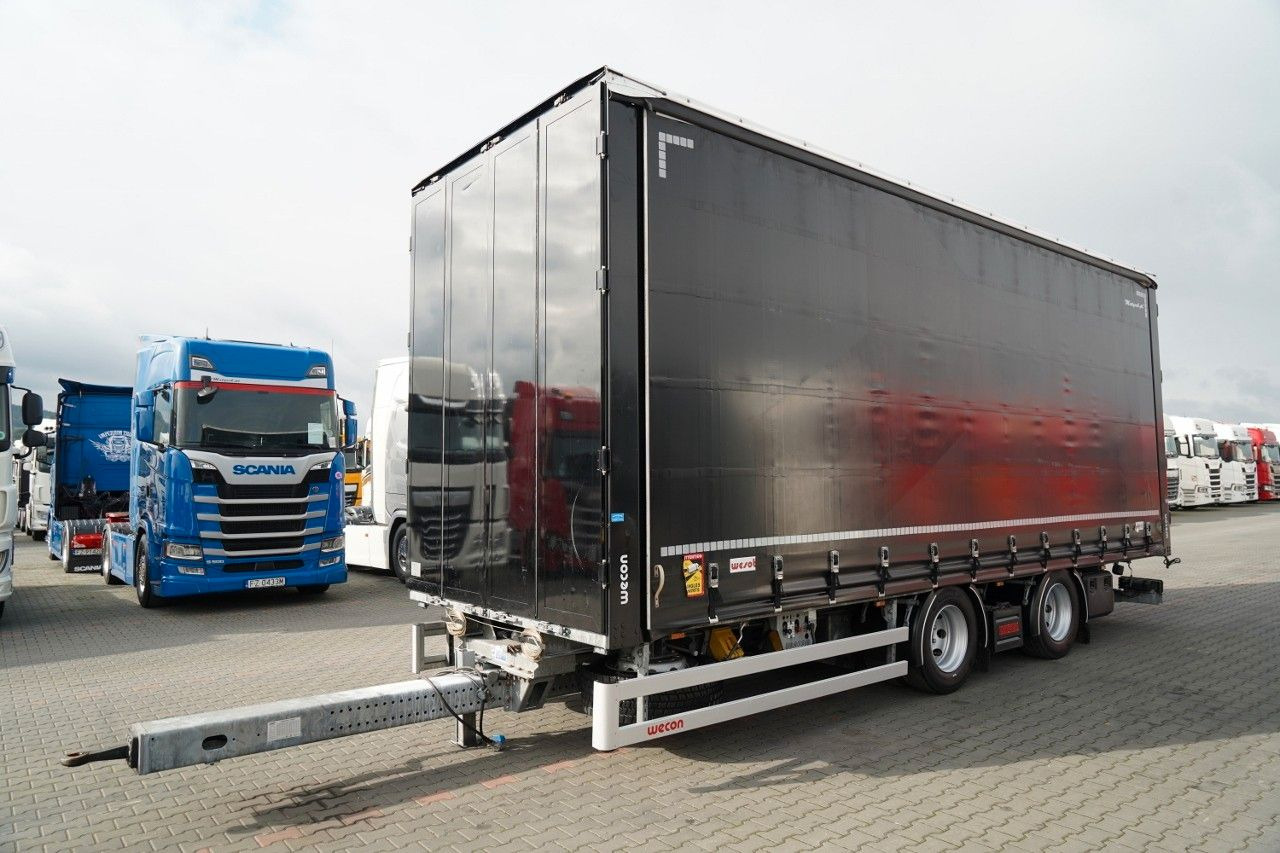 Wecon PRZYCZEPA - 7,7 M / TANDEM / PRZEJAZDOWA / OŚ - Remolque con toldo: foto 1 Wecon PRZYCZEPA - 7,7 M / TANDEM / PRZEJAZDOWA / OŚ - Remolque con toldo: foto 1
