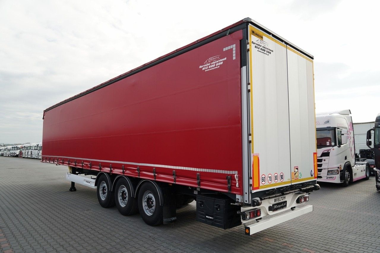 Wielton FIRANKA STANDARD / MULDA DO STALI - 9 M  / OŚ PO - Semirremolque lona: foto 3 Wielton FIRANKA STANDARD / MULDA DO STALI - 9 M  / OŚ PO - Semirremolque lona: foto 3