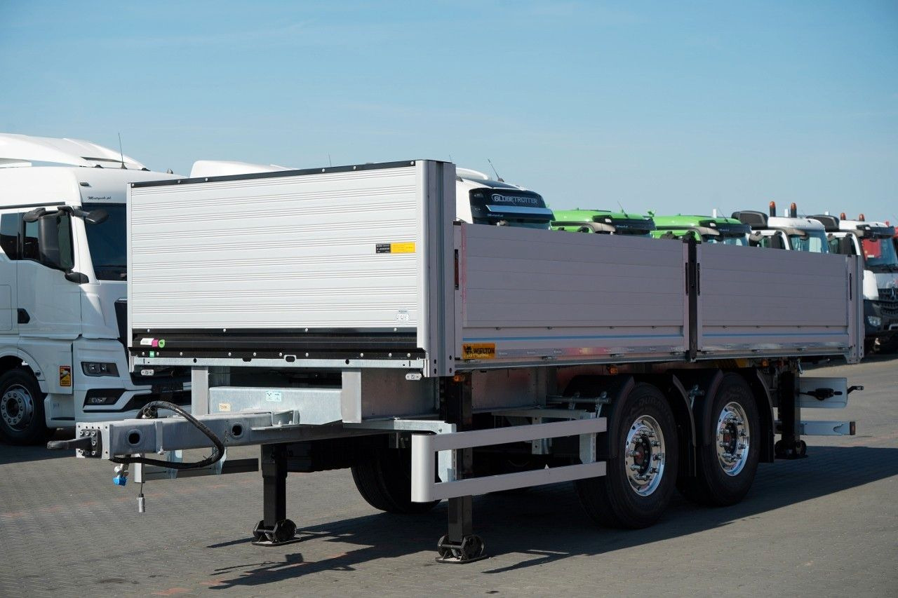 Wielton NACZEPA BURTOWA / DO BUDOWLANKI / NOWA / 2025 R - Semirremolque plataforma/ Caja abierta: foto 1 Wielton NACZEPA BURTOWA / DO BUDOWLANKI / NOWA / 2025 R - Semirremolque plataforma/ Caja abierta: foto 1