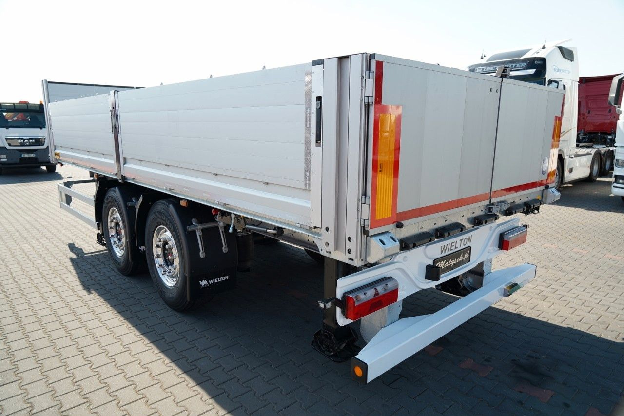 Wielton NACZEPA BURTOWA / DO BUDOWLANKI / NOWA / 2025 R - Semirremolque plataforma/ Caja abierta: foto 3 Wielton NACZEPA BURTOWA / DO BUDOWLANKI / NOWA / 2025 R - Semirremolque plataforma/ Caja abierta: foto 3
