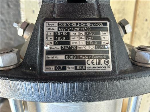 Maquinaria de alimentación Grundfos CRNE10-09-J-CA Centrifugal pump: foto 7