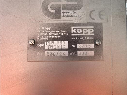 Kopp TSG650 Bag sealer - Máquina de embalaje: foto 5 Kopp TSG650 Bag sealer - Máquina de embalaje: foto 5