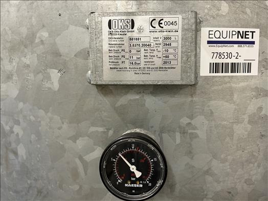 OKS Air receiver tank - Maquinaria de alimentación: foto 3 OKS Air receiver tank - Maquinaria de alimentación: foto 3