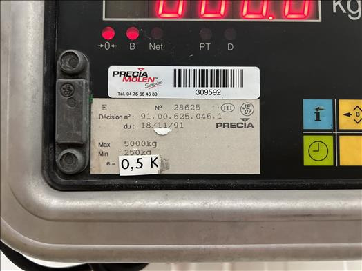 Precia Molen Pallet scale - Maquinaria de alimentación: foto 4 Precia Molen Pallet scale - Maquinaria de alimentación: foto 4