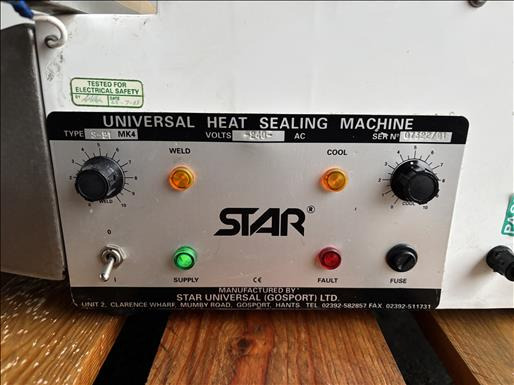Star S91 Bag sealer - Máquina de embalaje: foto 4 Star S91 Bag sealer - Máquina de embalaje: foto 4