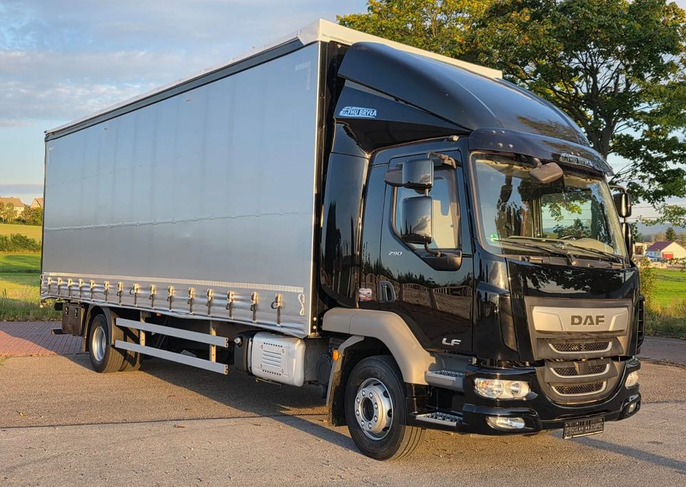 DAF LF 290 / WINDA / 16TON DMC / FIRANKA / SYPIALKA / AUTOMAT / JEDEN WŁAŚCICIE / EURO 6 / 2019 / SPROWADZONY / 20PALET / NISKI PRZEBIEG / DUŻA ŁADOWNOŚĆ / JAK NOWY - Camión lona: foto 2 DAF LF 290 / WINDA / 16TON DMC / FIRANKA / SYPIALKA / AUTOMAT / JEDEN WŁAŚCICIE / EURO 6 / 2019 / SPROWADZONY / 20PALET / NISKI PRZEBIEG / DUŻA ŁADOWNOŚĆ / JAK NOWY - Camión lona: foto 2
