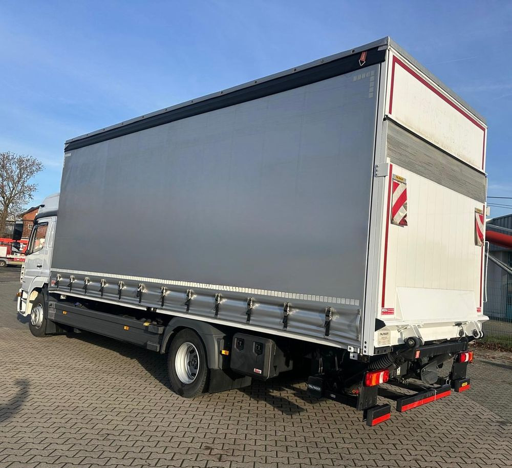 Mercedes-Benz ATEGO 1530 / FIRANKA / WINDA / E6 / 2023 / JAK NOWY / 18 EURO PALET / SPROWADZONY / GLOB / SYPIALKA / NISKI PRZEBIEG - Camión lona: foto 4 Mercedes-Benz ATEGO 1530 / FIRANKA / WINDA / E6 / 2023 / JAK NOWY / 18 EURO PALET / SPROWADZONY / GLOB / SYPIALKA / NISKI PRZEBIEG - Camión lona: foto 4