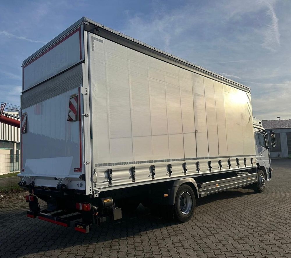 Mercedes-Benz ATEGO 1530 / FIRANKA / WINDA / E6 / 2023 / JAK NOWY / 18 EURO PALET / SPROWADZONY / GLOB / SYPIALKA / NISKI PRZEBIEG - Camión lona: foto 5 Mercedes-Benz ATEGO 1530 / FIRANKA / WINDA / E6 / 2023 / JAK NOWY / 18 EURO PALET / SPROWADZONY / GLOB / SYPIALKA / NISKI PRZEBIEG - Camión lona: foto 5