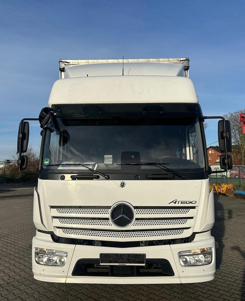 Mercedes-Benz ATEGO 1530 / FIRANKA / WINDA / E6 / 2023 / JAK NOWY / 18 EURO PALET / SPROWADZONY / GLOB / SYPIALKA / NISKI PRZEBIEG - Camión lona: foto 3 Mercedes-Benz ATEGO 1530 / FIRANKA / WINDA / E6 / 2023 / JAK NOWY / 18 EURO PALET / SPROWADZONY / GLOB / SYPIALKA / NISKI PRZEBIEG - Camión lona: foto 3