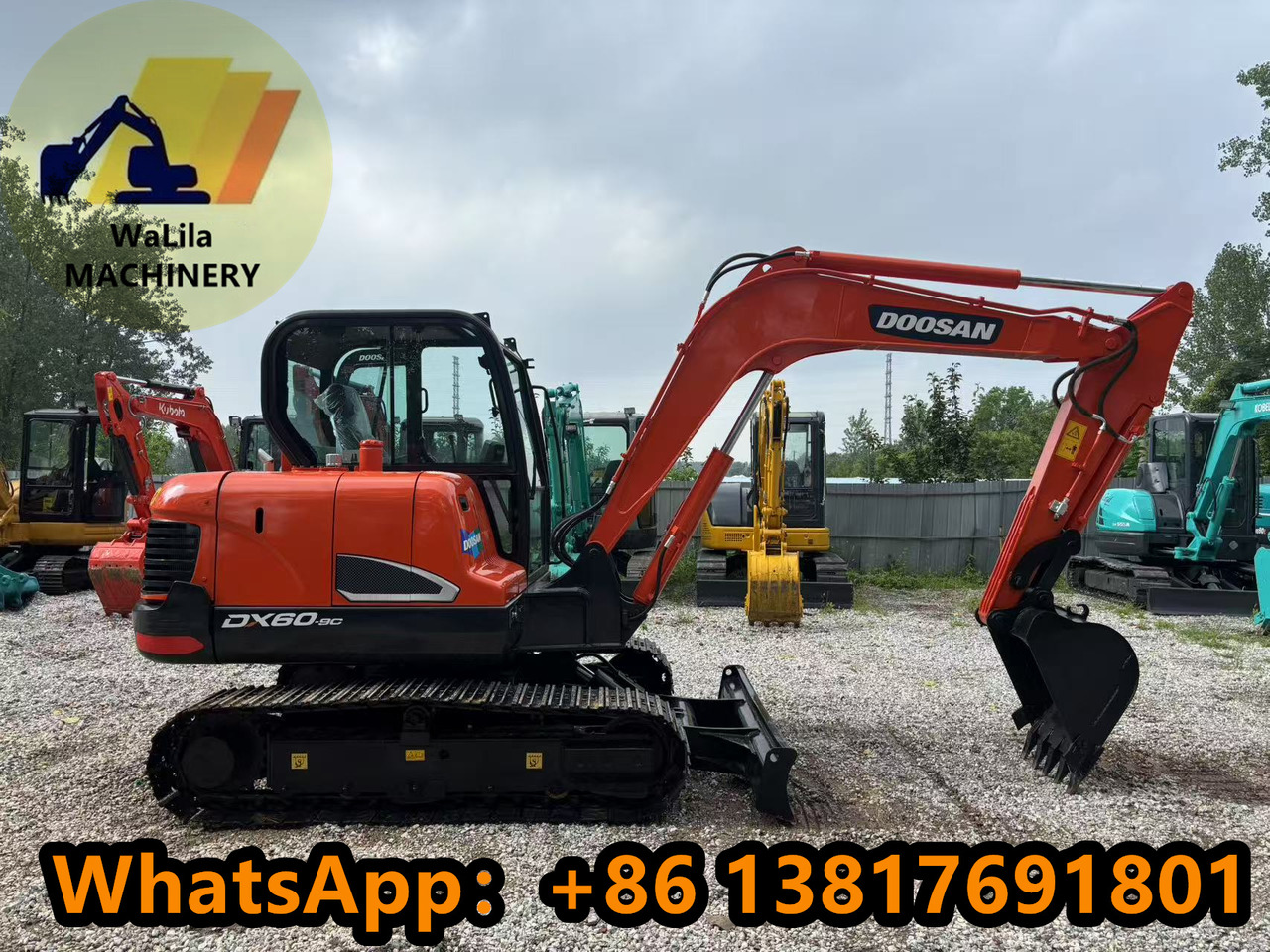 DOOSAN DX60-9 - Miniexcavadora: foto 1 DOOSAN DX60-9 - Miniexcavadora: foto 1