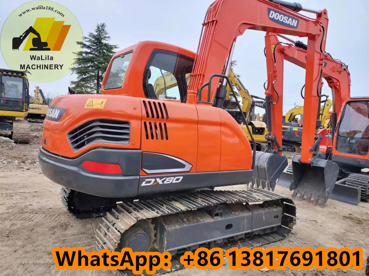 DOOSAN DX80 - Miniexcavadora: foto 1 DOOSAN DX80 - Miniexcavadora: foto 1