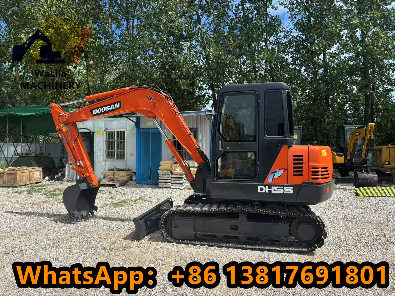 Doosan DH 55-7 DH55 (Good) - Miniexcavadora: foto 1 Doosan DH 55-7 DH55 (Good) - Miniexcavadora: foto 1