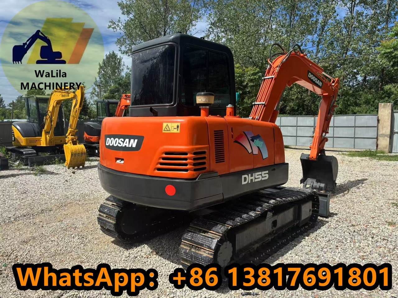 Miniexcavadora Doosan DH 55-7 DH55 （Good）: foto 8
