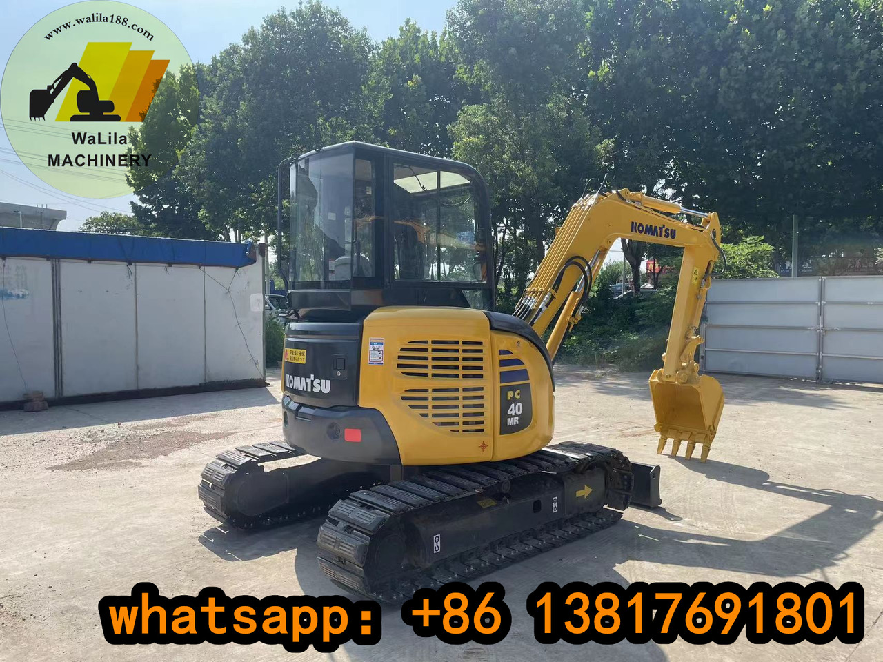 KOMATSU PC 40 MR-3 - Miniexcavadora: foto 3 KOMATSU PC 40 MR-3 - Miniexcavadora: foto 3