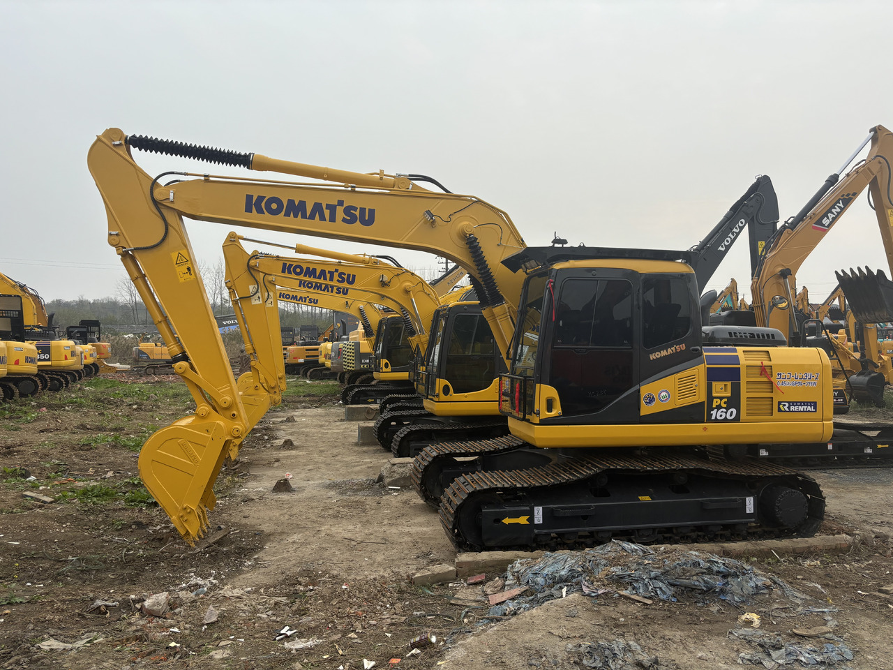 KOMATSU PC160 - Excavadora de cadenas: foto 5 KOMATSU PC160 - Excavadora de cadenas: foto 5