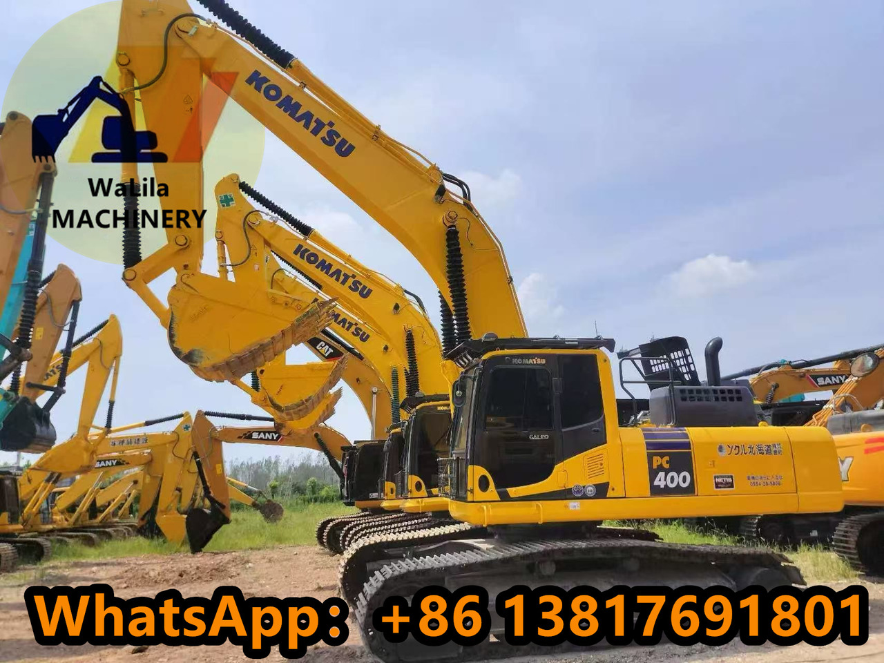 KOMATSU PC400-8 - Excavadora de cadenas: foto 2 KOMATSU PC400-8 - Excavadora de cadenas: foto 2