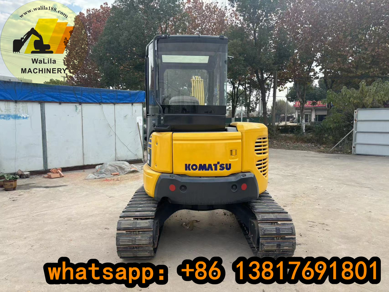 KOMATSU PC50 - Miniexcavadora: foto 2 KOMATSU PC50 - Miniexcavadora: foto 2