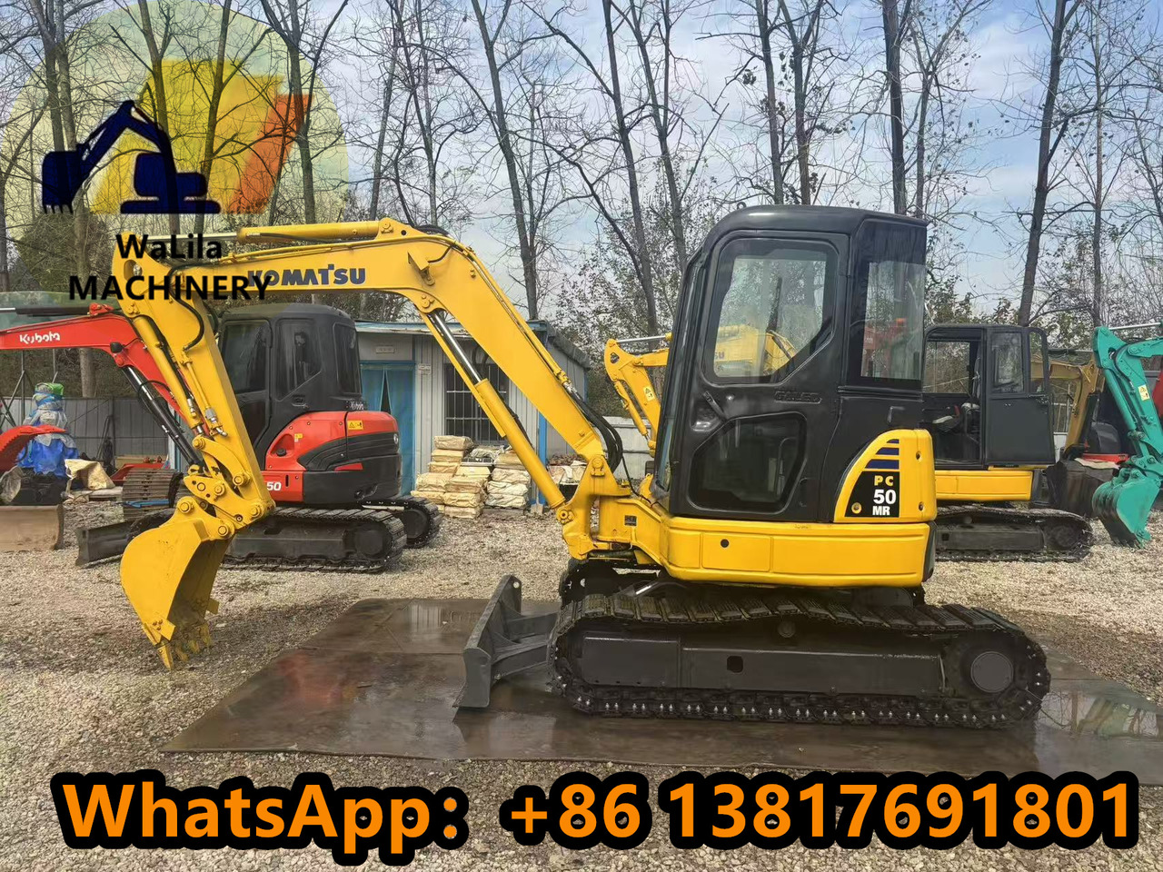 KOMATSU PC50MR-3 - Miniexcavadora: foto 1 KOMATSU PC50MR-3 - Miniexcavadora: foto 1
