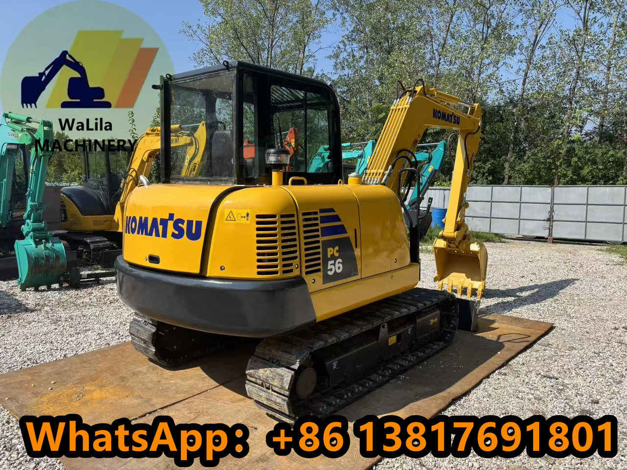 KOMATSU PC56-7 - Miniexcavadora: foto 2 KOMATSU PC56-7 - Miniexcavadora: foto 2