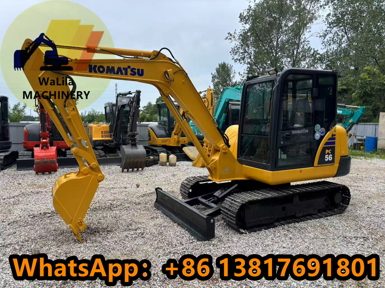 KOMATSU PC56 - Miniexcavadora: foto 3 KOMATSU PC56 - Miniexcavadora: foto 3