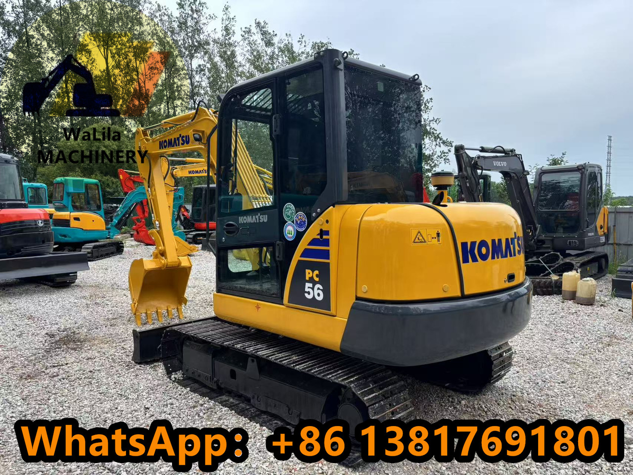 KOMATSU PC56 - Miniexcavadora: foto 2 KOMATSU PC56 - Miniexcavadora: foto 2