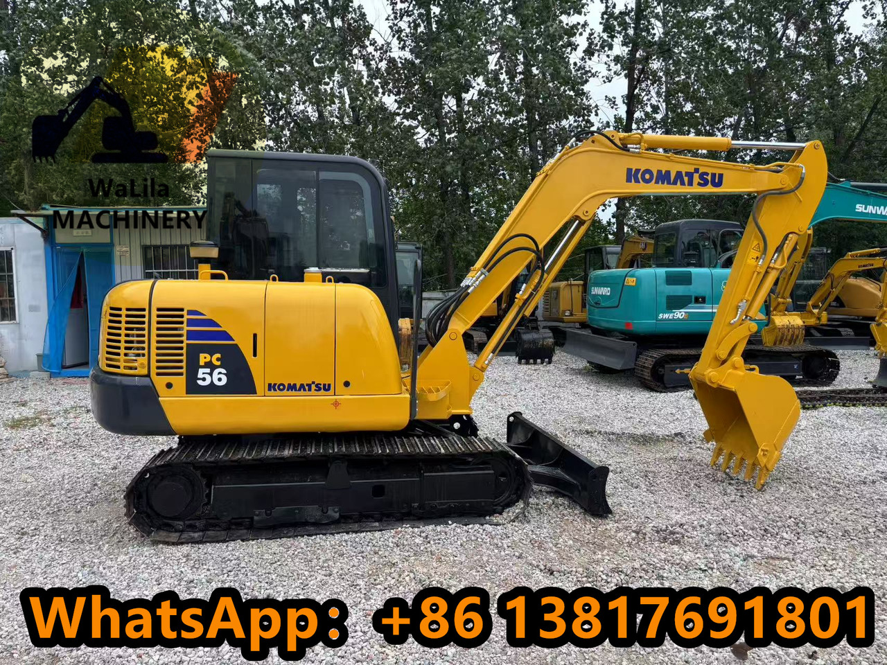 KOMATSU PC56 - Miniexcavadora: foto 5 KOMATSU PC56 - Miniexcavadora: foto 5