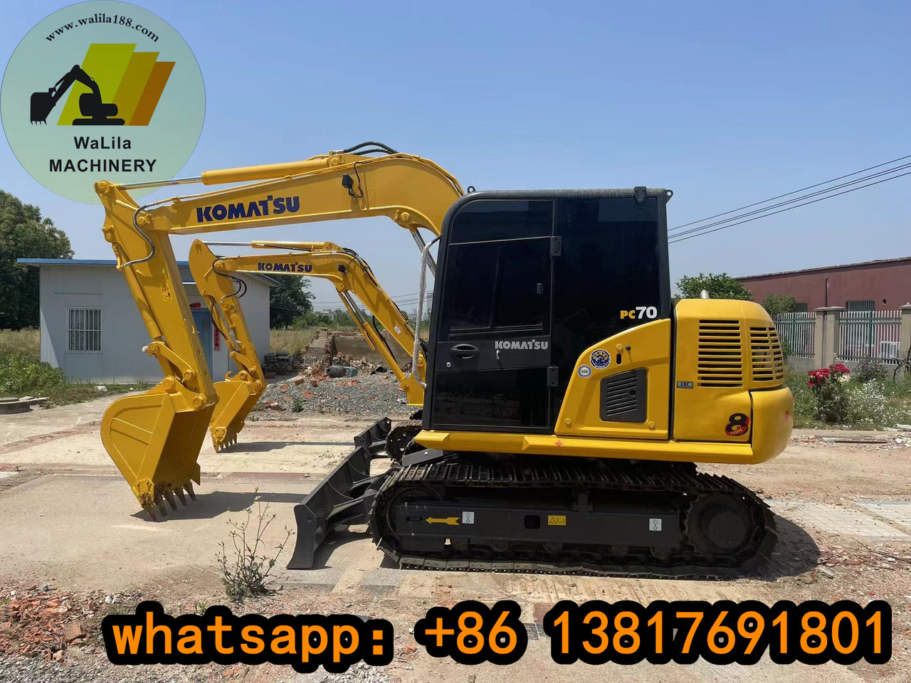 KOMATSU PC70-8 - Miniexcavadora: foto 1 KOMATSU PC70-8 - Miniexcavadora: foto 1
