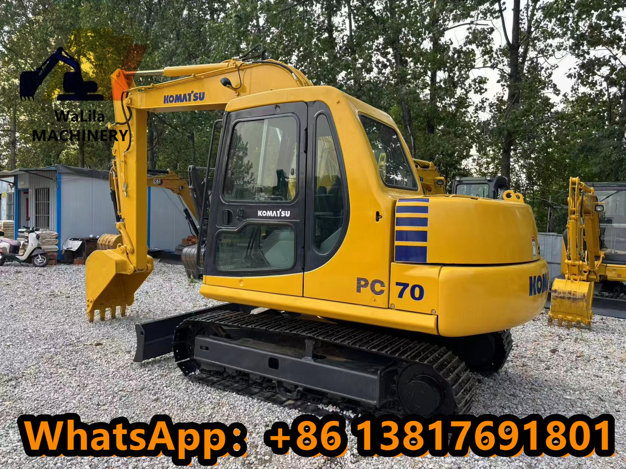 KOMATSU PC70 - Miniexcavadora: foto 5 KOMATSU PC70 - Miniexcavadora: foto 5