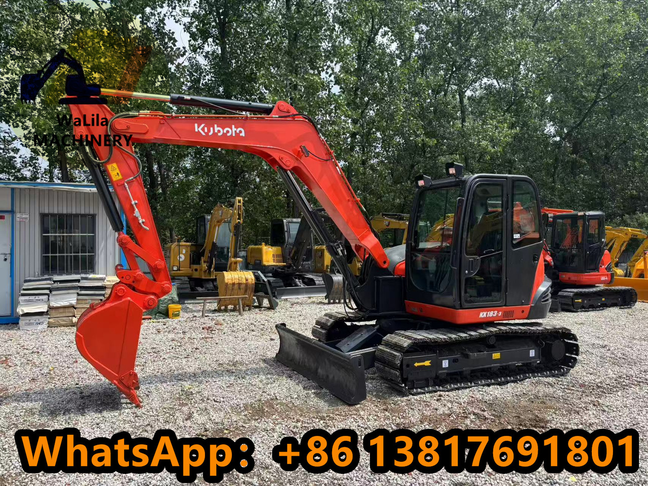 KUBOTA KX183-5 - Miniexcavadora: foto 2 KUBOTA KX183-5 - Miniexcavadora: foto 2