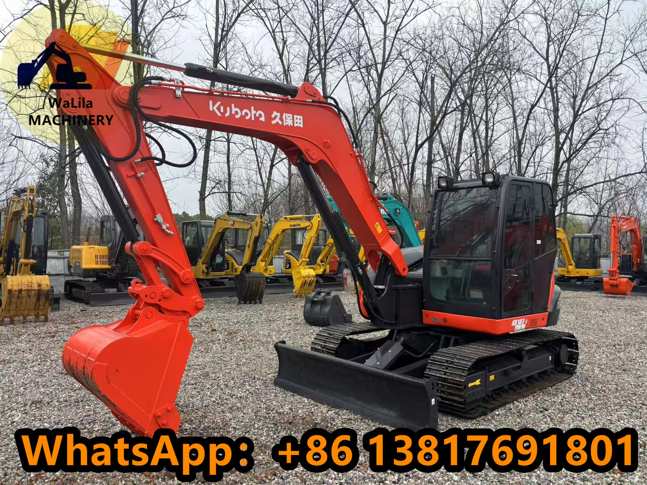 KUBOTA KX183 - Miniexcavadora: foto 3 KUBOTA KX183 - Miniexcavadora: foto 3