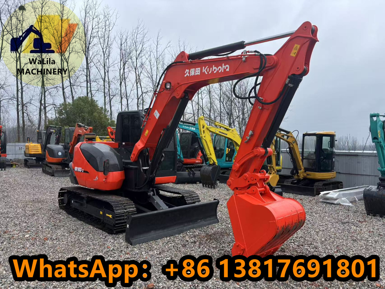 KUBOTA KX183 - Miniexcavadora: foto 5 KUBOTA KX183 - Miniexcavadora: foto 5