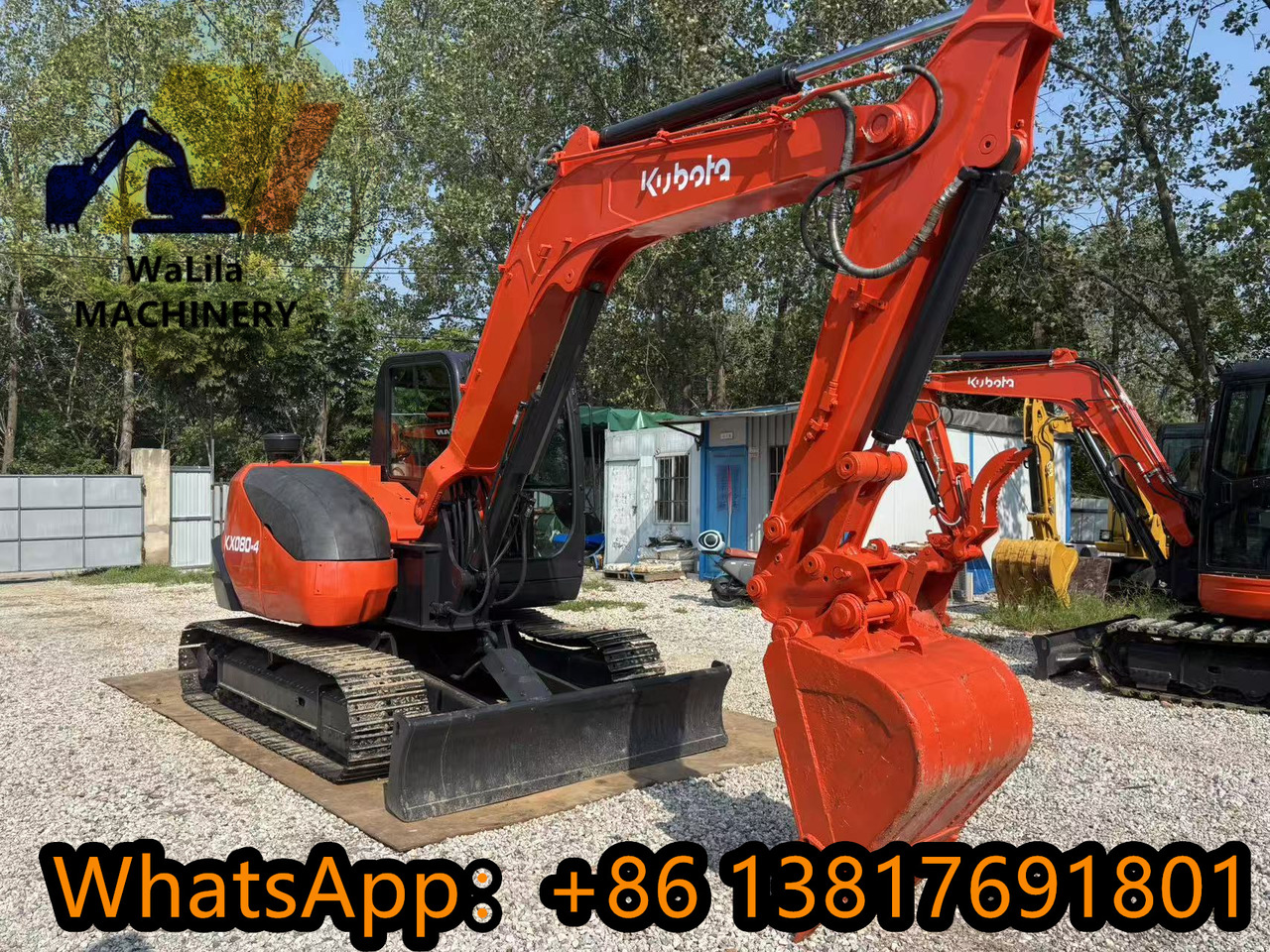 Arrendamiento de KUBOTA Kx080-4 excavator [ Nice ] KUBOTA Kx080-4 excavator [ Nice ]: foto 6