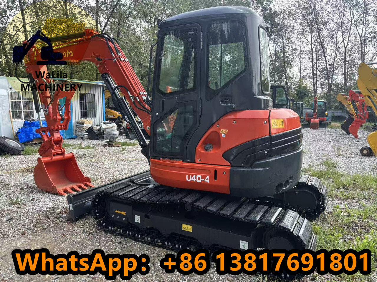 KUBOTA U40 - Miniexcavadora: foto 5 KUBOTA U40 - Miniexcavadora: foto 5
