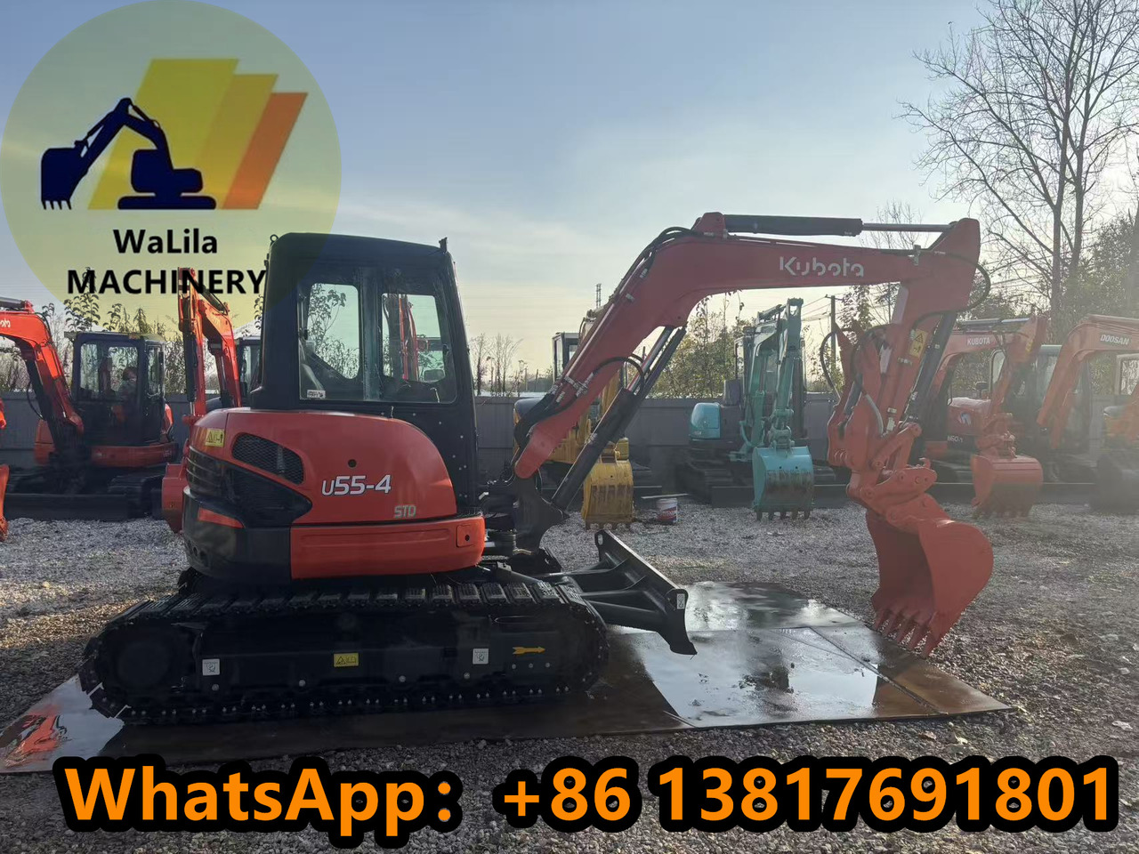 KUBOTA U55-4 - Miniexcavadora: foto 1 KUBOTA U55-4 - Miniexcavadora: foto 1