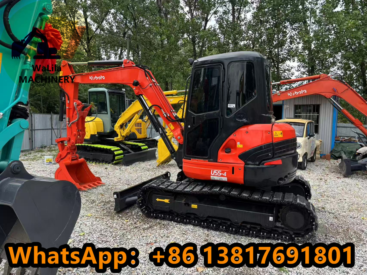 Miniexcavadora KUBOTA U55-4: foto 9 Miniexcavadora KUBOTA U55-4: foto 9